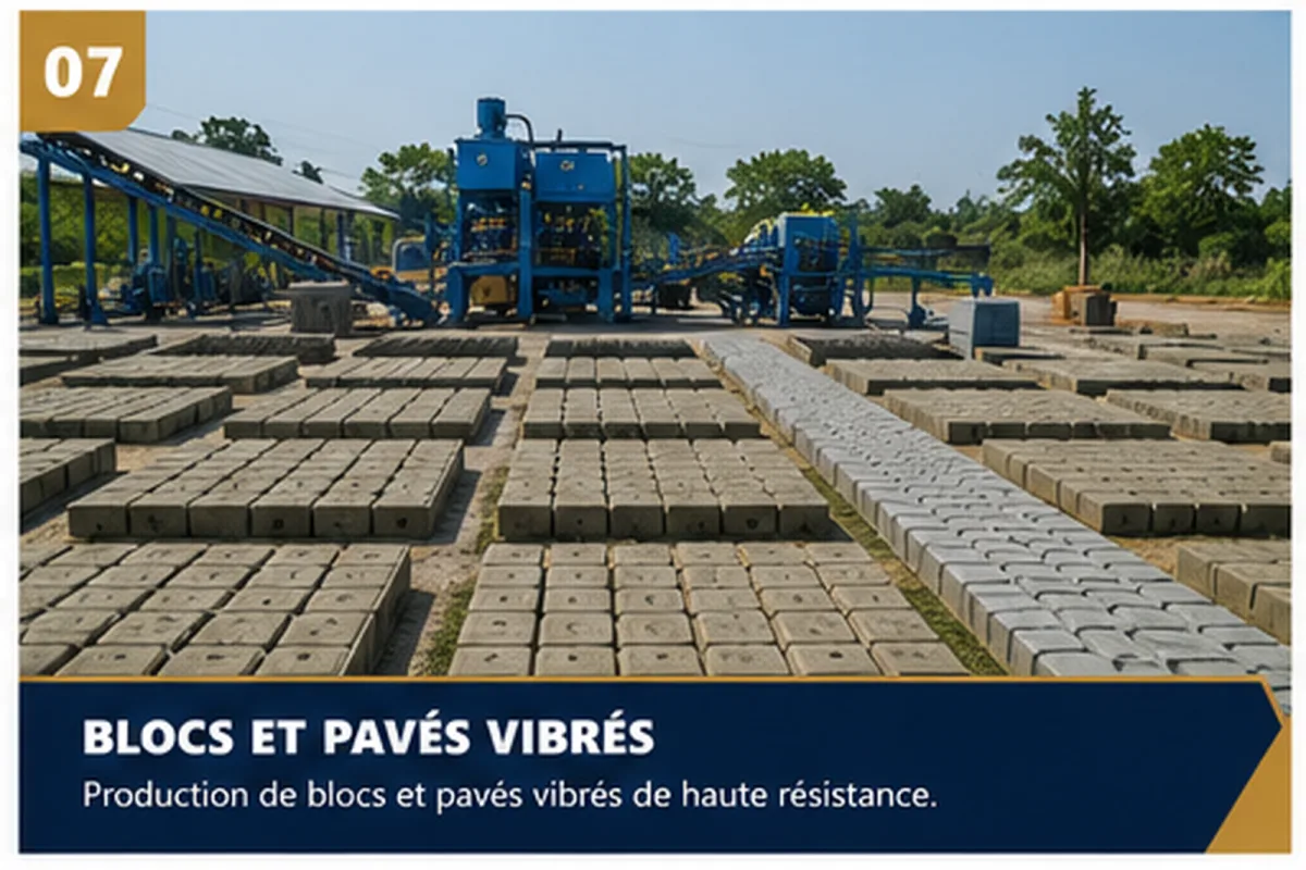 Illustration du service Blocs et pavés